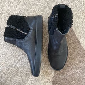 Rag & Bone Farling Leather & Shearling Ankle Boots